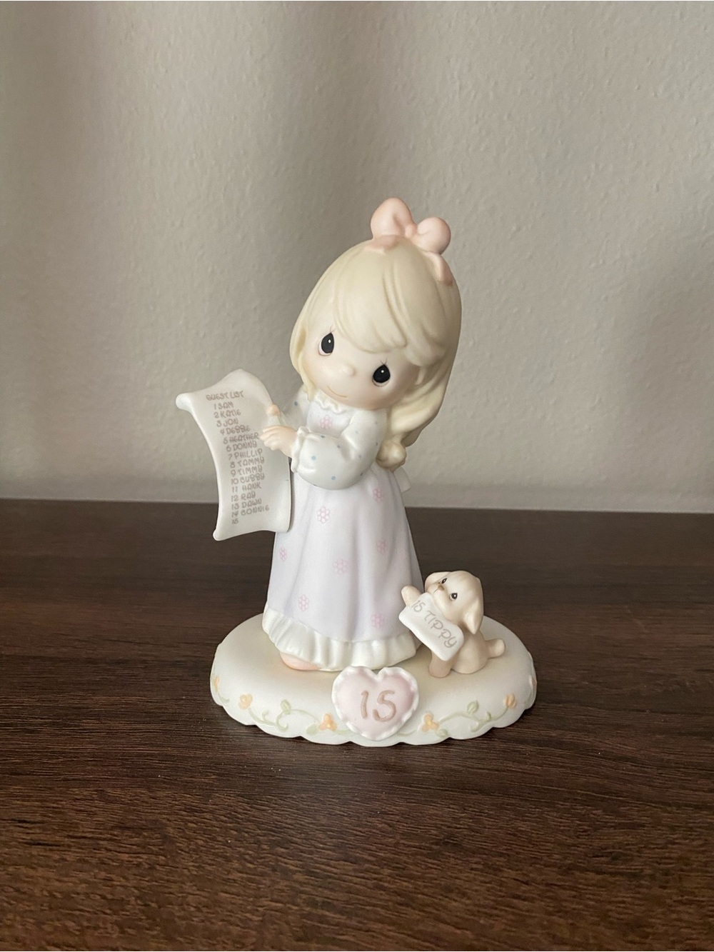 Precious Moments Girl Age 15 Figurine UNESCO 1997